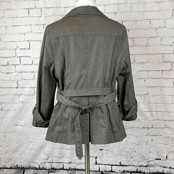Women's Gray Jacket - Picture 4 of 10